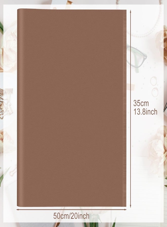 PLULON 60 Sheets Brown Tissue Paper Bulk, PLULON Gift Wrapping Tissue Paper for Packaging 14 x 20 Inch Art Crafts for Gift Bags Decorative Floral Wedding Birthday Party Decor - Image 2